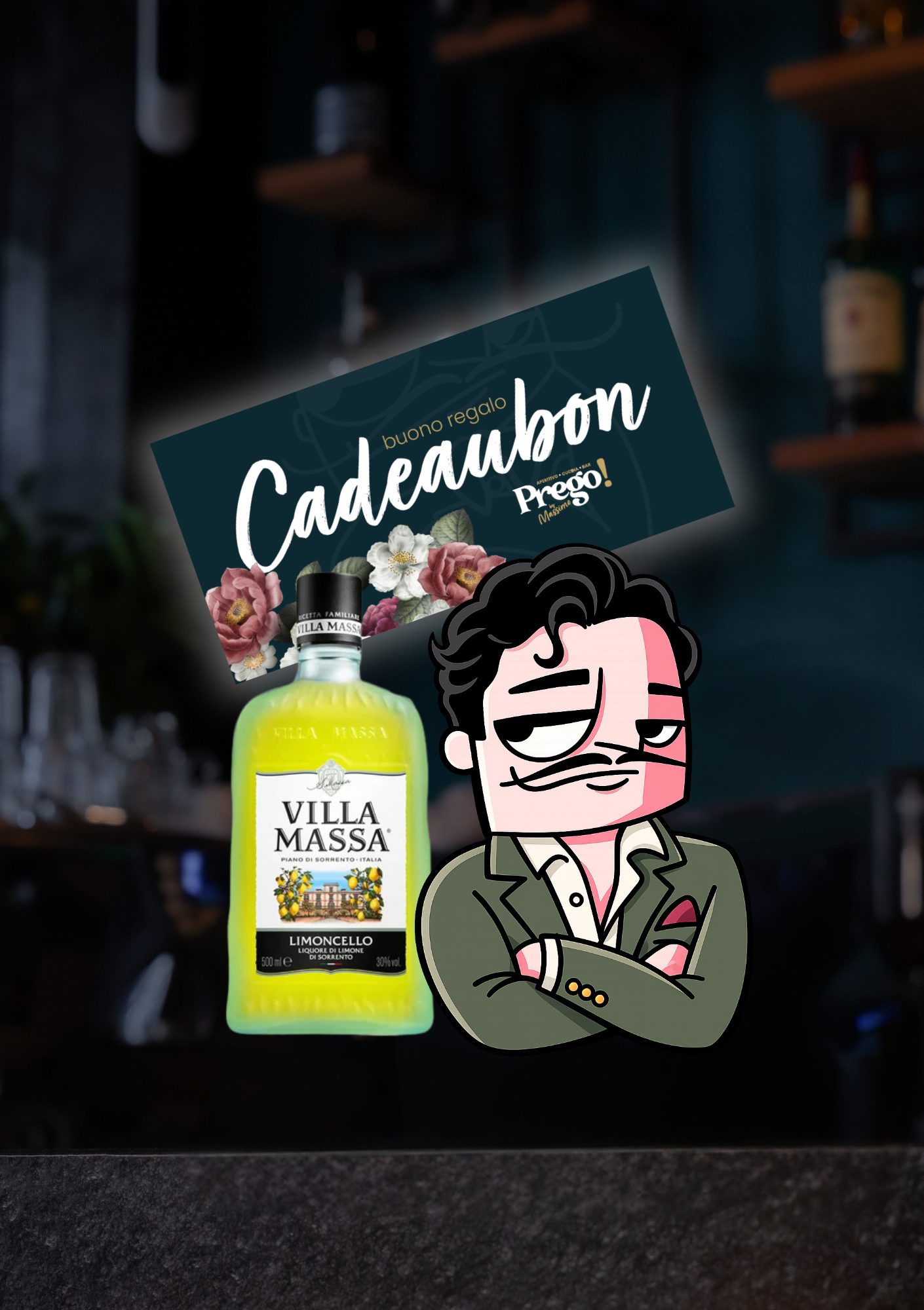 Cadeaubon met Limoncello